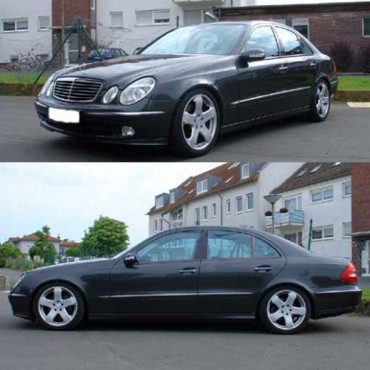 K.A.W. Tieferlegungsfedern für Mercedes E-Klasse Limousine W211 ab 07/2002 bis 12/2008
