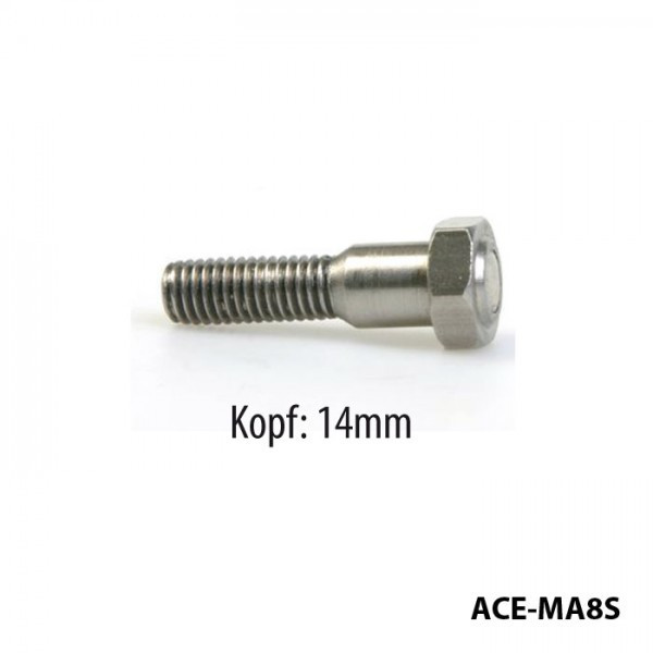 Bremsscheibenschrauben mit Magnet passend für Suzuki & Kawasaki M8 x 1,25 x 33 mm Kopf 14 mm