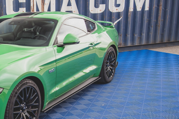 Street Pro Seitenschweller Ansatz passend für Ford Mustang GT Mk6 Facelift