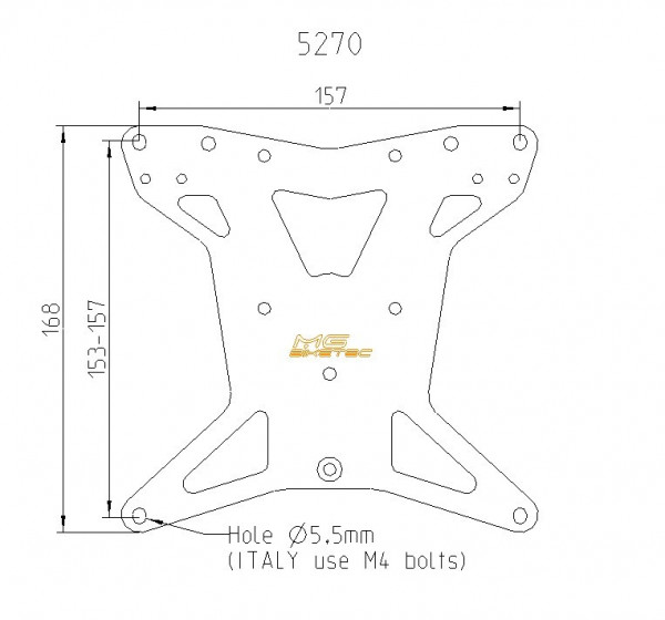 MG Biketec Kennzeichenhalter für Triumph Daytona 660 ab 2024