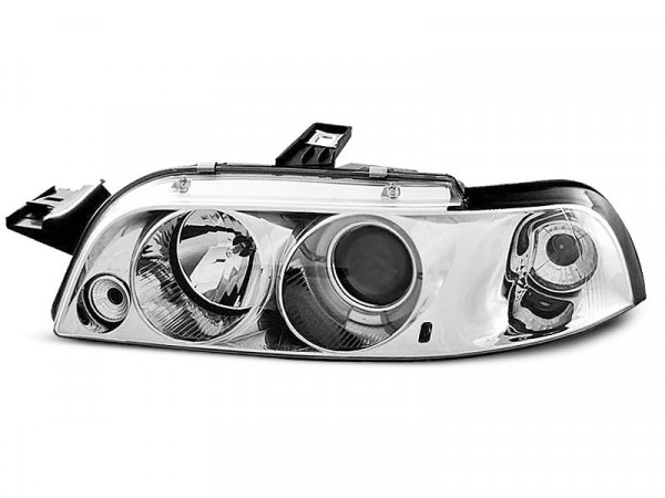 Scheinwerfer Fiat Punto 1 11.93-09.99 Angel Eyes Chrome