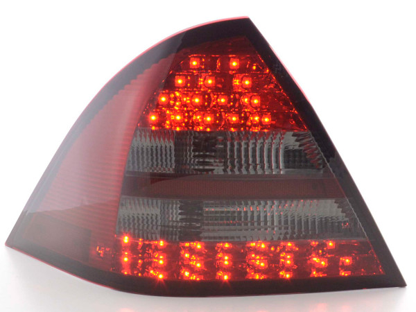 LED Rückleuchten Set Mercedes C-Klasse W203 Limo 05-07 rot/schwarz