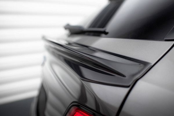 Niedriger Spoiler CAP Für 3D Bentley Bentayga Mk1 Schwarz Hochglanz