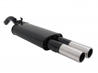 Novus Sportauspuff passend für VW Golf 2 19E 2x76mm Novus Sportauspuff passend für VW Golf 2 19E 2x76mm