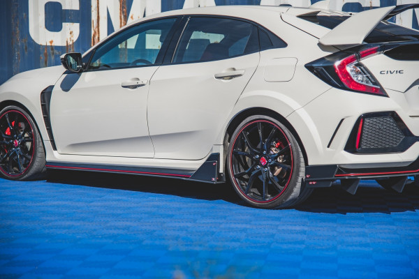 Racing Diffusor Heck Ansatz passend für Honda Civic X Type R