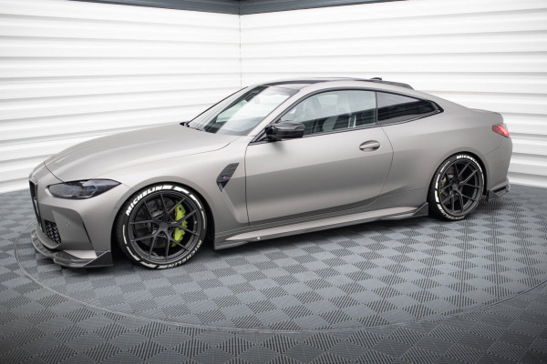 Prepreg Carbon Seitenschweller Flaps passend für BMW M4 G82 / G82 Facelift