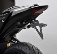 Verstellbarer Kennzeichenhalter passend für Yamaha YZF R3 320 (15-18) & MT 03 (16-18) mit Reflektorh Verstellbarer Kennzeichenhalter passend für Yamaha YZF R3 320 (15-18) & MT 03 (16-18) mit Reflektorh