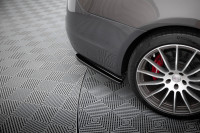 Heck Ansatz Flaps Diffusor Für Maserati Quattroporte Mk6 Schwarz Hochglanz