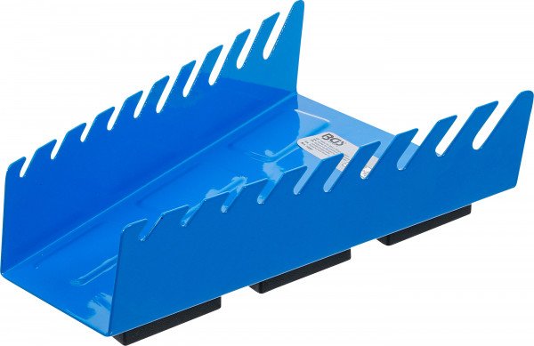 BGS Magnet-Halter für Maul- / Ringschlüssel – Metall Halterung mit 10 Auflagen