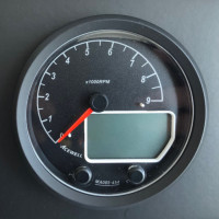 Acewell Analog DZM 9000rpm & Digital Tacho schwarz Acewell Analog DZM 9000rpm & Digital Tacho schwarz