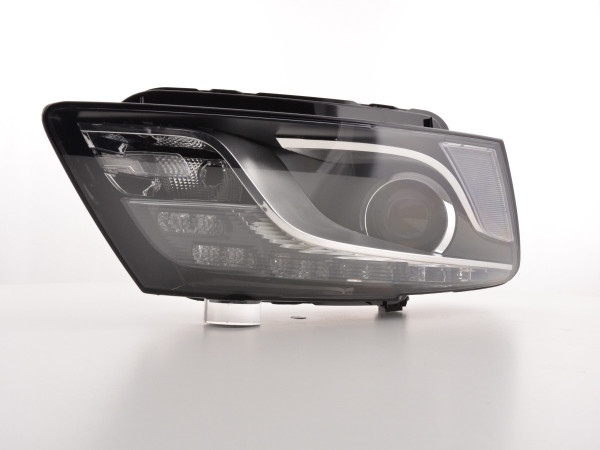 Scheinwerfer Set Daylight LED Tagfahrlicht Audi Q5 08.12 schwarz