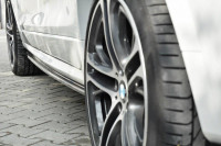 Seitenschweller Ansatz Für BMW X4 M Paket Schwarz Hochglanz