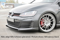 Rieger Spoilerschwert carbon look für VW Golf 7 GTI 3-tür. 04.13-12.16 (bis Facelift)