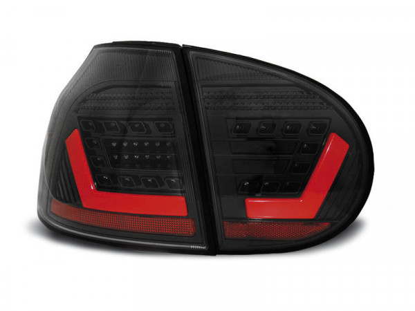 LED BAR Rücklichter schwarz passend für VW Golf 5 10.03-09