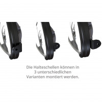 HIGHSIDER pro 7 Zoll Hauptscheinwerfer Frame-R1 Typ 8 LED Schwarz seitliche Befestigung, E-geprüft HIGHSIDER pro 7 Zoll Hauptscheinwerfer Frame-R1 Typ 8 LED Schwarz seitliche Befestigung, E-geprüft