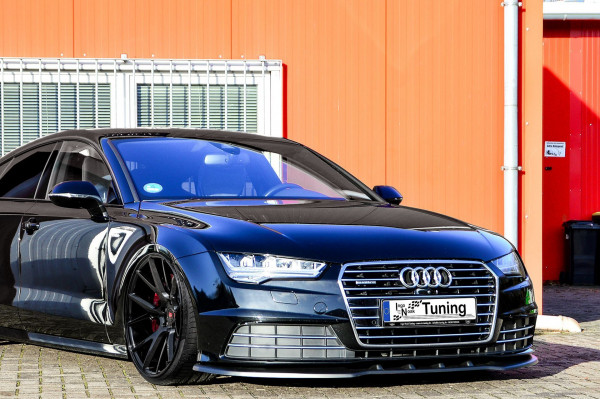 Cup Frontspoilerlippe passend für Audi A7 C7 4G Facelift