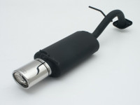 Ulter Sportauspuff passend für Toyota Yaris II 2005-2011 1 Endrohr oval 95×65 Ulter Sportauspuff passend für Toyota Yaris II 2005-2011 1 Endrohr oval 95×65