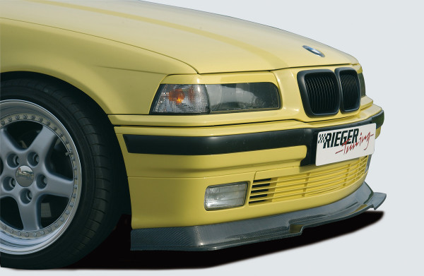 Rieger Spoilerlippe carbon look für BMW 3er E36 Lim.