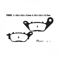 EBC FA662HH Bremsbeläge passend für Yamaha MT-03, X-Max, YZF-R3 EBC FA662HH Bremsbeläge passend für Yamaha MT-03, X-Max, YZF-R3