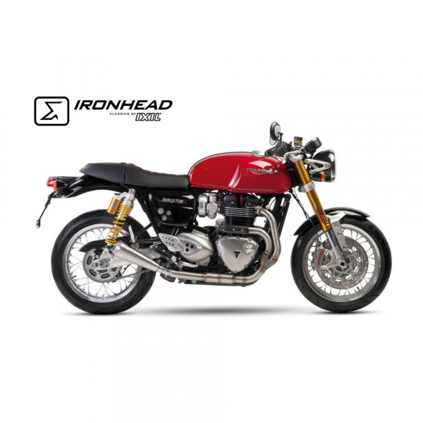 IXIL Endschalldämpfer TRIUMPH Thruxton 1200, 16- E-geprüft