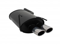 Novus Sportauspuff passend für Mercedes C-Klasse W202 / W208 2x85/58mm AM-Design Novus Sportauspuff passend für Mercedes C-Klasse W202 / W208 2x85/58mm AM-Design