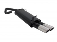 Novus Sportauspuff passend für VW Polo 9N / 9N3 2x76mm SR-Design Novus Sportauspuff passend für VW Polo 9N / 9N3 2x76mm SR-Design