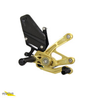 GILLES MUE2 Fußrastenanlage passend für Yamaha YZF-R1/R1M RN32 RN49 RN65 gold GILLES MUE2 Fußrastenanlage passend für Yamaha YZF-R1/R1M RN32 RN49 RN65 gold