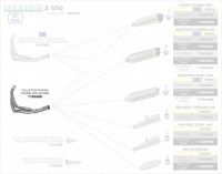 Arrow Krümmer ohne Kat passend für Kawasaki Z 650 Arrow Krümmer ohne Kat passend für Kawasaki Z 650