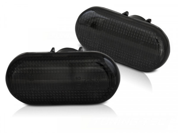 Getönte LED dynamische Blinker passend für Renault Clio / Megane / Scenic / Twingo