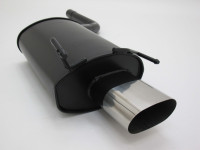 Novus Sportauspuff 135x75mm scharfkantig passend für Mercedes C-Klasse W202 / W208 Novus Sportauspuff 135x75mm scharfkantig passend für Mercedes C-Klasse W202 / W208