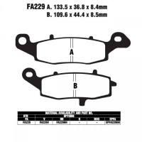 EBC FA229 Bremsbeläge passend für Suzuki & Kawasaki EBC FA229 Bremsbeläge passend für Suzuki & Kawasaki
