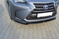 Front Ansatz V.1 Für Lexus NX Mk1 Schwarz Hochglanz