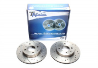 TA Technix Sport Bremsscheiben Satz Vorderachse passend für Nissan 100 NX & Sunny TA Technix Sport Bremsscheiben Satz Vorderachse passend für Nissan 100 NX & Sunny