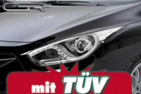 Scheinwerferblenden passend für Hyundai I40 (vor Facelift) SB217 Scheinwerferblenden passend für Hyundai I40 (vor Facelift) SB217