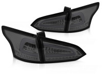 LED-Rückleuchten getönt mit Sequenz-Blinker passend für Ford Focus Mk3 SW 11–18 LED-Rückleuchten getönt mit Sequenz-Blinker passend für Ford Focus Mk3 SW 11–18