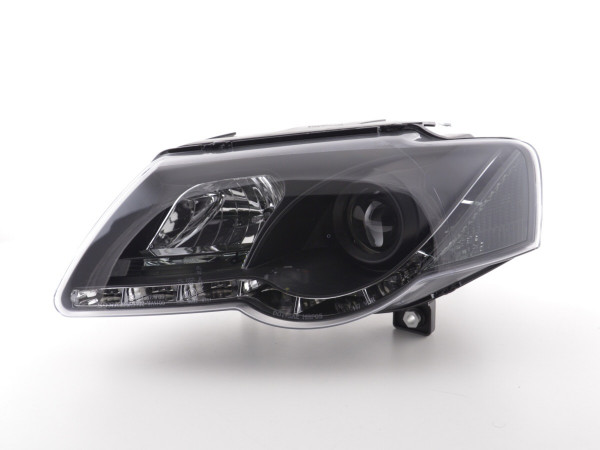 Scheinwerfer Set Daylight LED Tagfahrlicht VW Passat B6 3C Bj. 05-10 schwarz