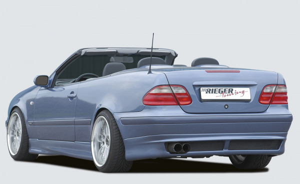 Rieger Heckansatz passend für Mercedes CLK (W208) Coupé