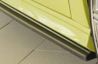 Rieger Seitenschweller rechts ansatz matt schwarz für Audi A3 (8V) 5-tür. (Sportback 8VA) 09.16- (ab