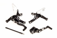 GILLES FXR Fußrastenanlage passend für Honda CBR500R PC44 schwarz GILLES FXR Fußrastenanlage passend für Honda CBR500R PC44 schwarz