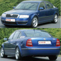 K.A.W. Tieferlegungsfedern passend für Skoda Superb 3U K.A.W. Tieferlegungsfedern passend für Skoda Superb 3U