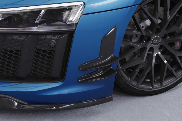 Performance Flaps für Audi R8 (Typ 4S) FP014 Schwarz Strukturiert