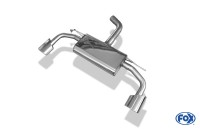 Endschalldämpfer passend für Seat Leon 5F Cupra – FOX Edelstahl Sportauspuff Endschalldämpfer passend für Seat Leon 5F Cupra – FOX Edelstahl Sportauspuff