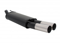 Novus Sportauspuff passend für Opel Corsa D 2x76mm RL-Design Novus Sportauspuff passend für Opel Corsa D 2x76mm RL-Design