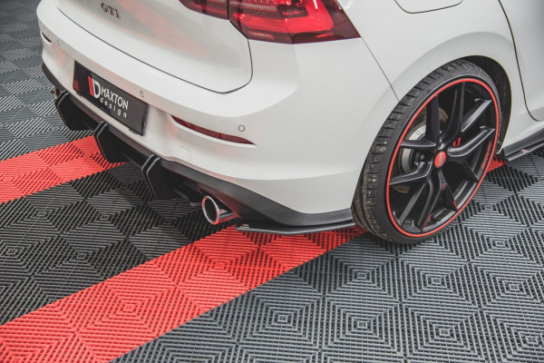 Street Pro Heck Ansatz Flaps Diffusor V.1 Für Volkswagen Golf GTI / GTE / R-Line Mk8