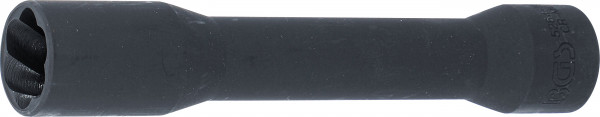 BGS Spiral-Profil-Steckschlüssel-Einsatz / Schraubenausdreher tief SW 19 mm