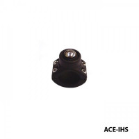 Instrumentenhalter passend für 22mm & 25,4mm Lenker, schwarz mit Zentralschraube M8 Instrumentenhalter passend für 22mm & 25,4mm Lenker, schwarz mit Zentralschraube M8