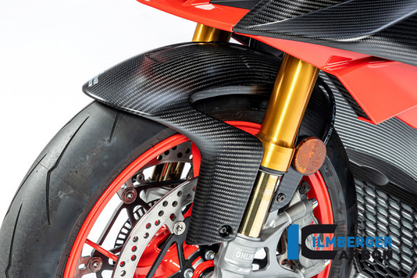 Ilmberger Carbon Kotflügel vorne matt für Aprilia RSV4 / Tuono V4 2021-