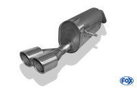 FOX Endschalldämpfer passend für Peugeot 207 RC - 2x100 Edelstahl FOX Endschalldämpfer passend für Peugeot 207 RC - 2x100 Edelstahl