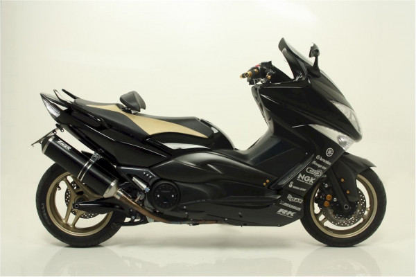 Giannelli Ipersport Alu Dark Auspuff passend für Yamaha T-Max 500 (2008–2011)