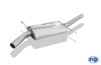 FOX Mittelschalldämpfer passend für Audi A4 quattro B9 FOX Mittelschalldämpfer passend für Audi A4 quattro B9